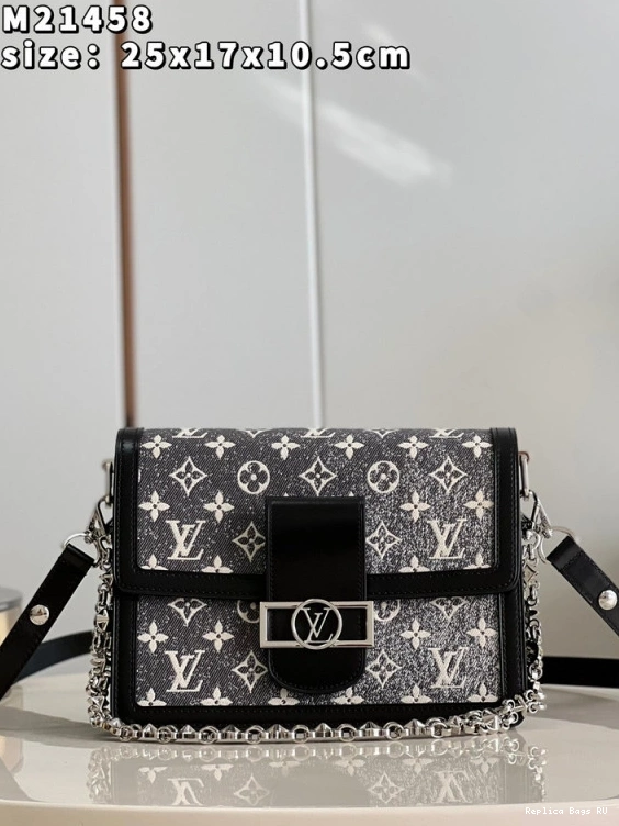 Cheap VUITTON MM DAUPHINE LOUIS 0821